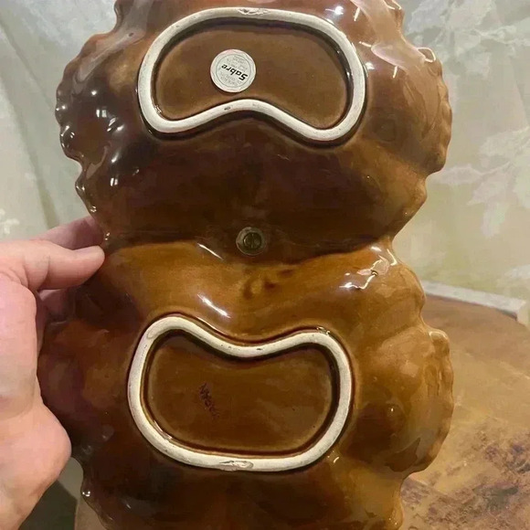 Vintage  MCM Drip Ceramic Serving Tray - Picture 5 of 6